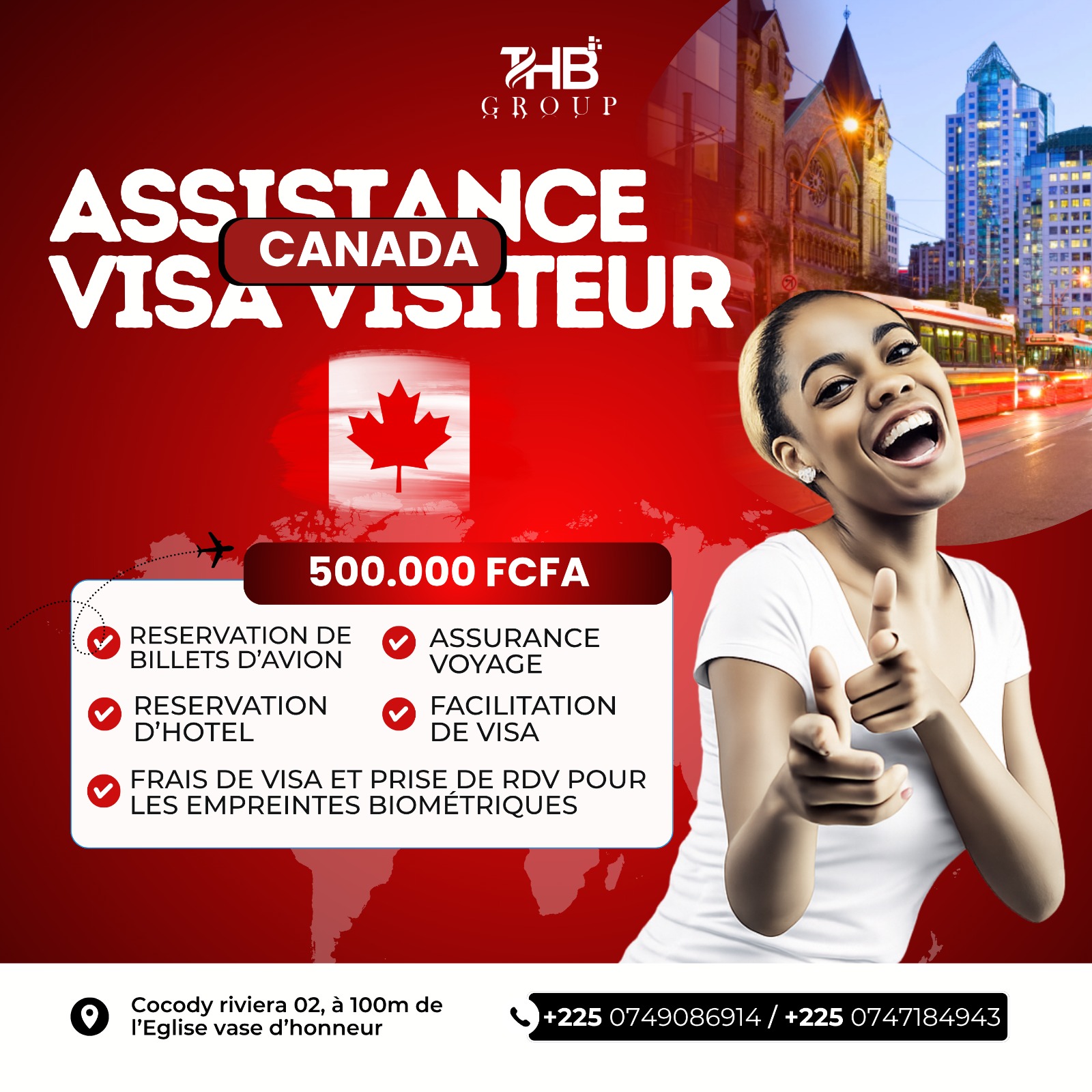 Visa visiteur Canada